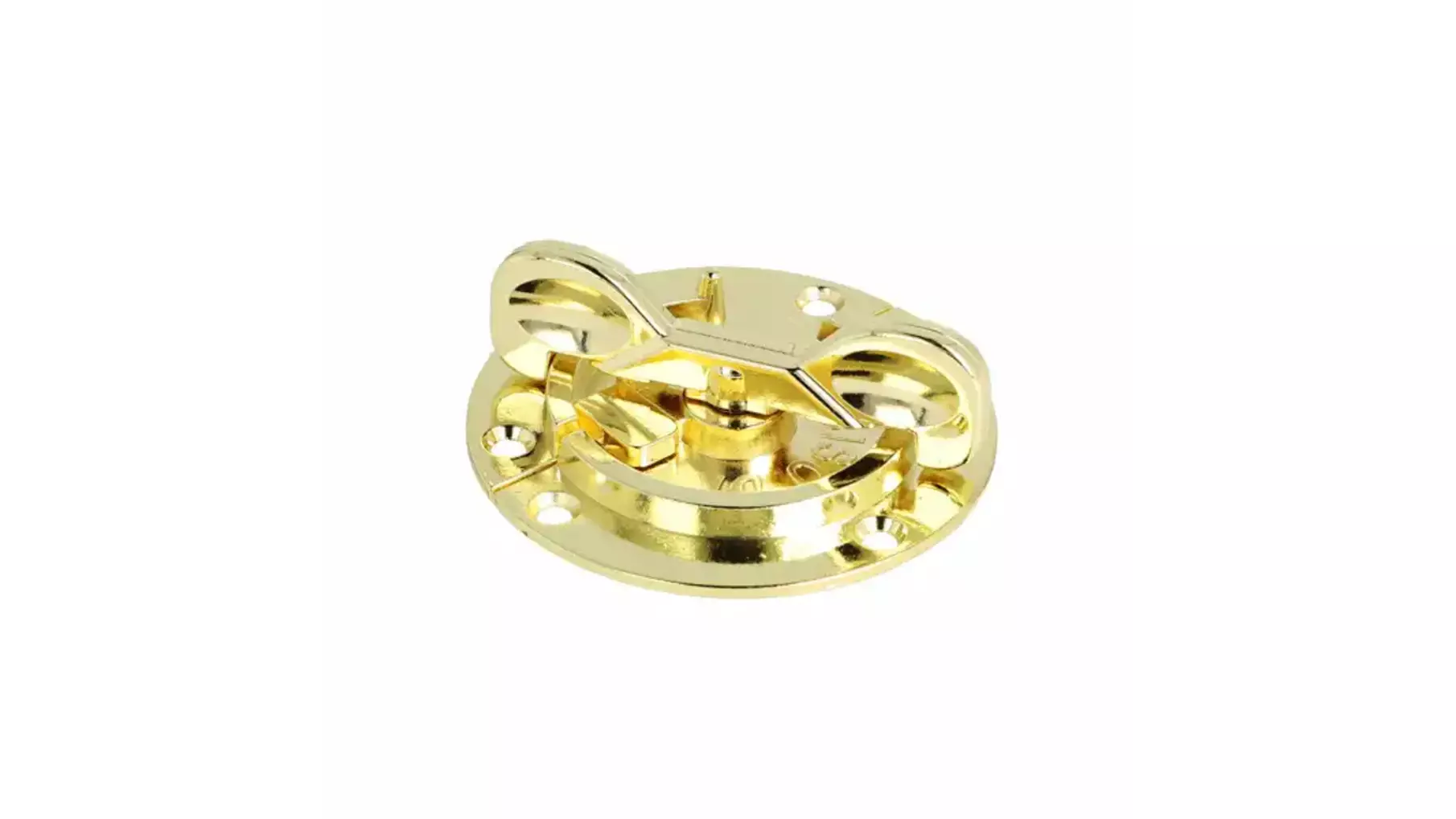 Bladverbinder rond 60mm, dikte 1,5mm vermessingd