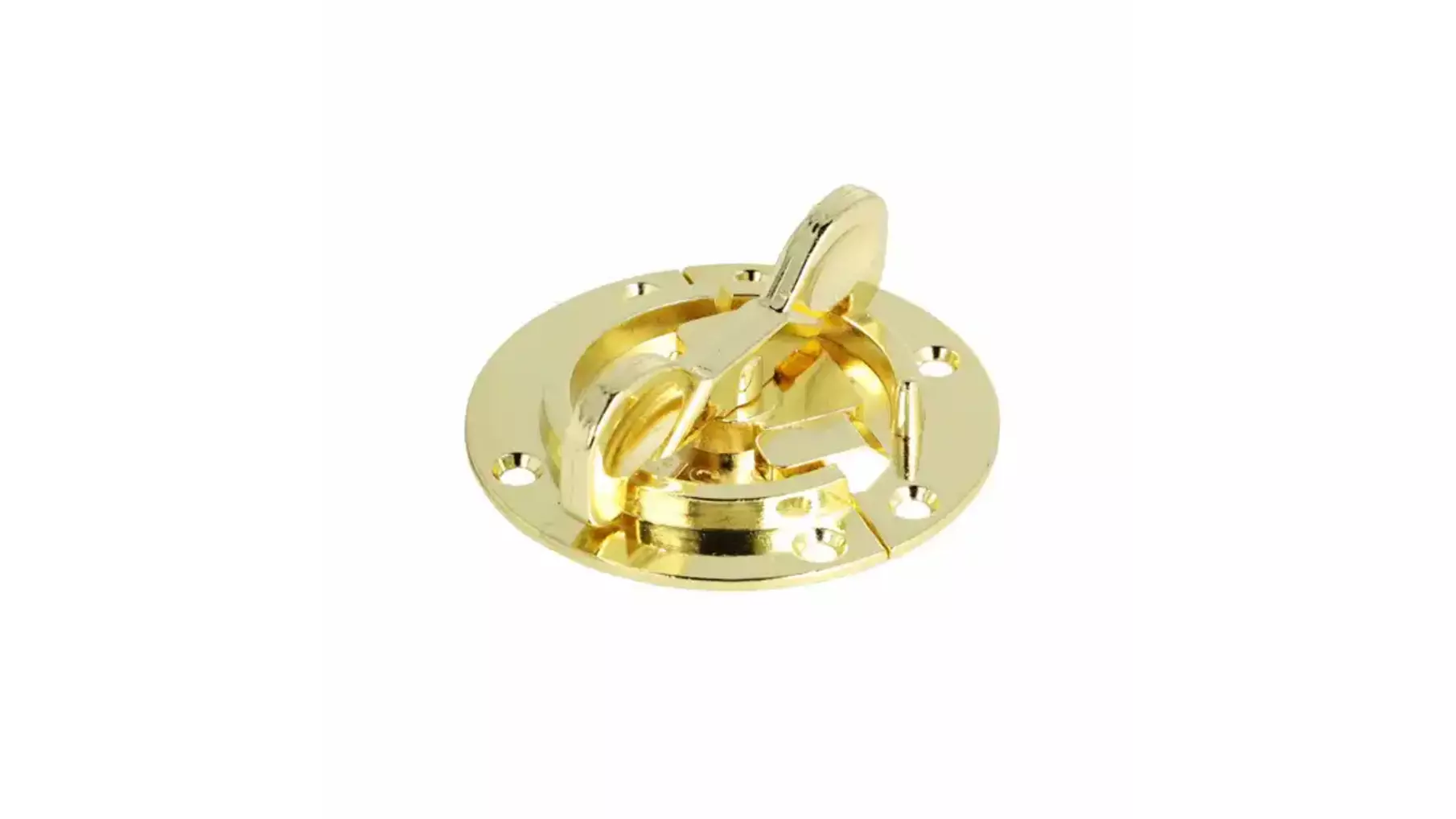Bladverbinder rond 60mm, dikte 1,5mm vermessingd