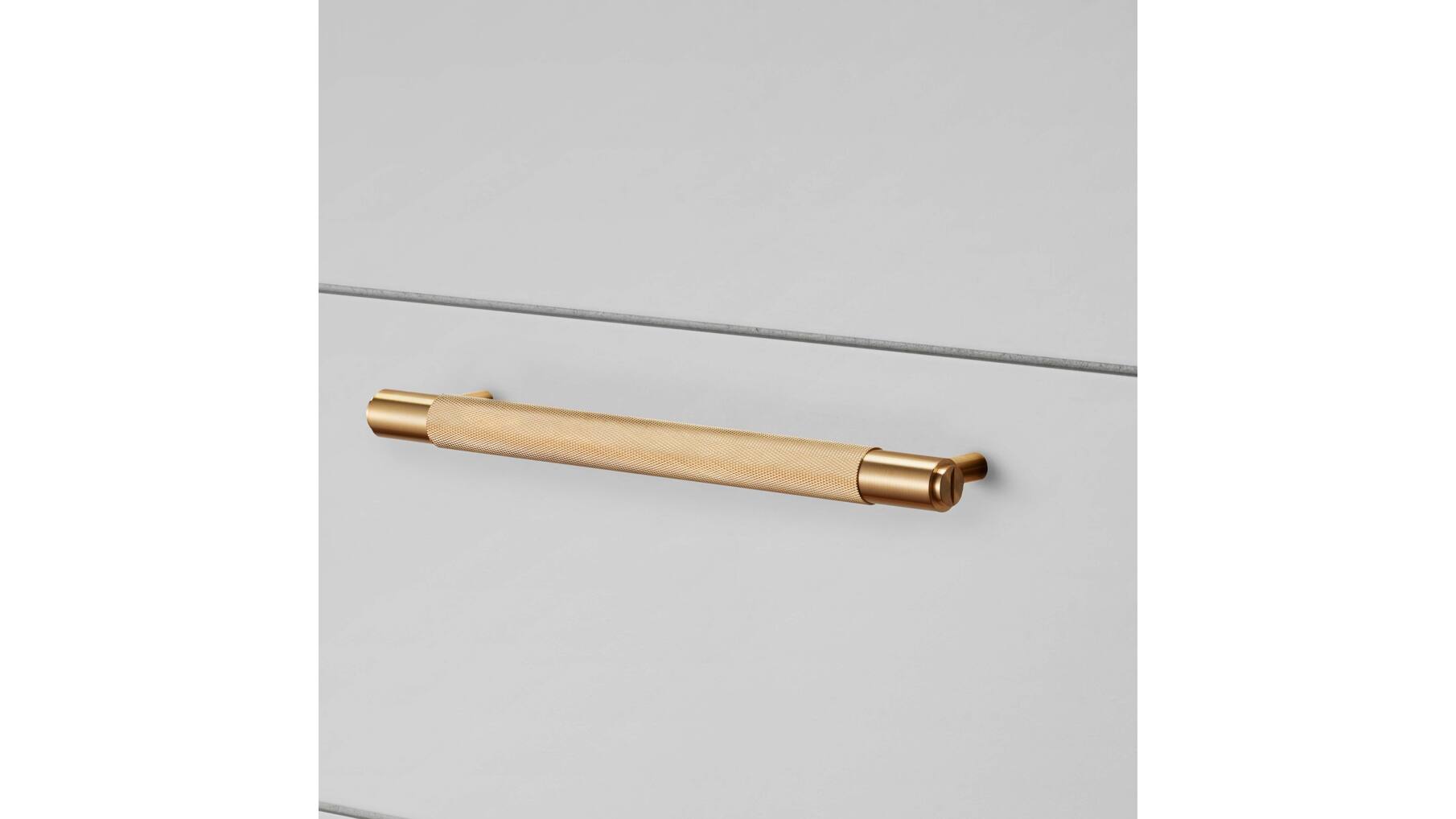 Pull Bar/Cross/Large 360Mm/Brass