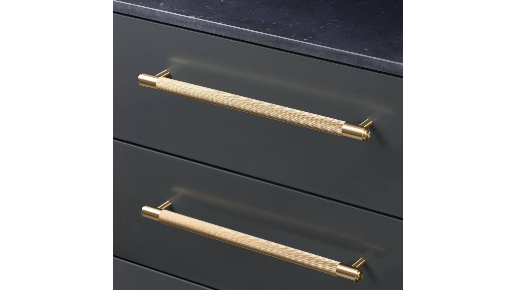 Pull Bar/Cross/Large 360Mm/Brass