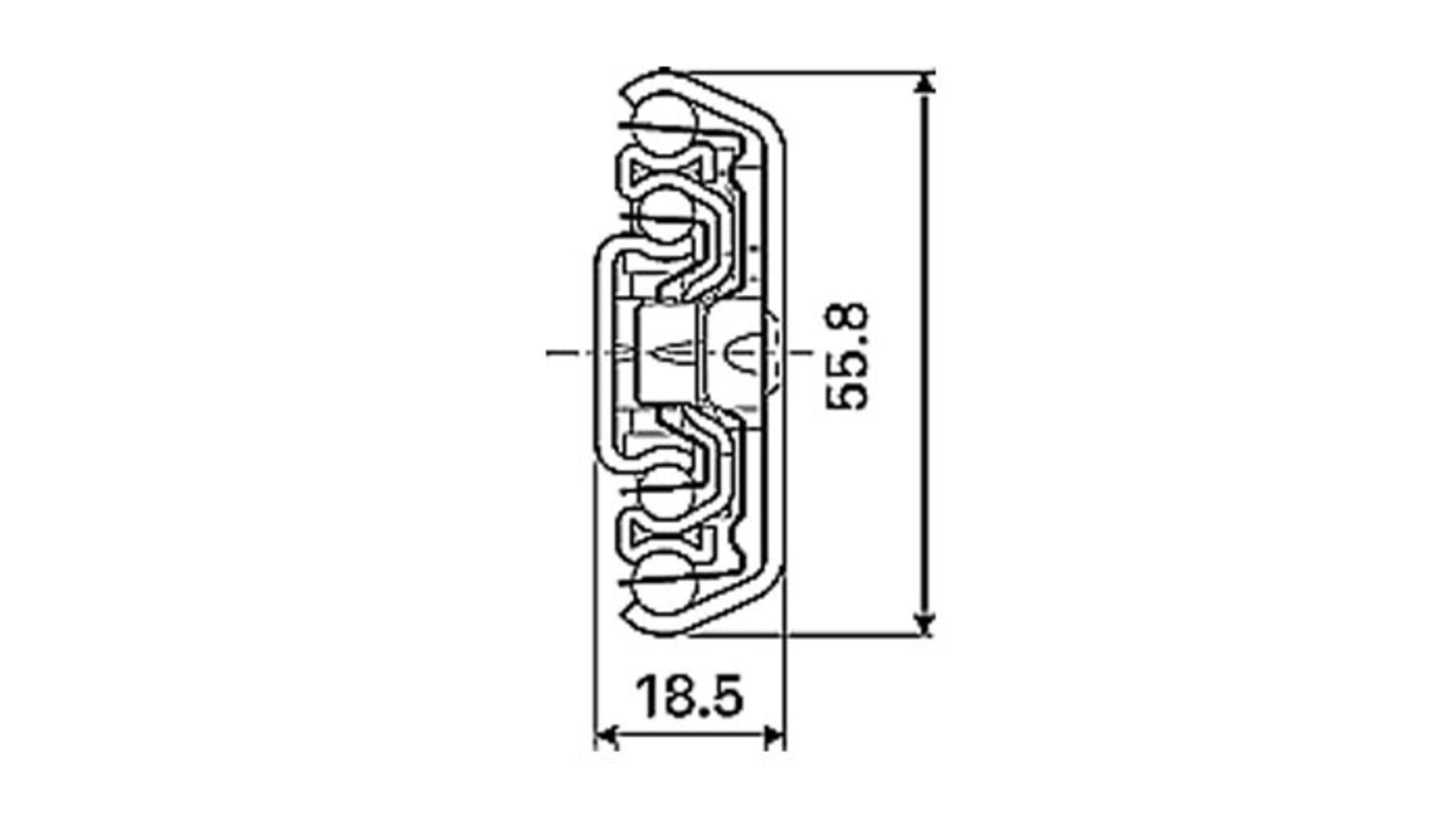 Ladegeleider ULF HD FS lengte: 350mm