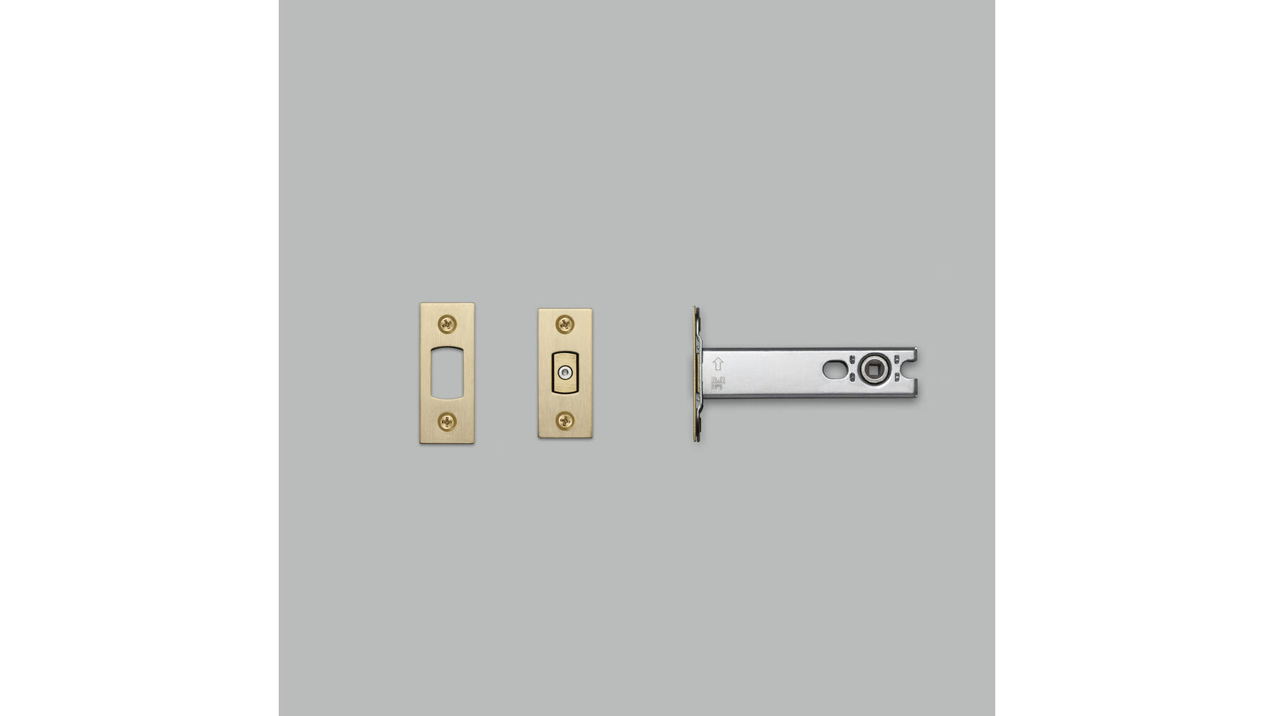 Deadbolt Latch/For Thumbturn Lock/82Mm Backset/Brass