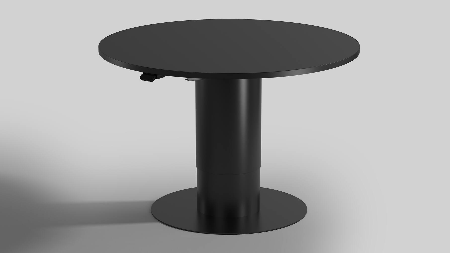 BARI Round zwart RAL9005