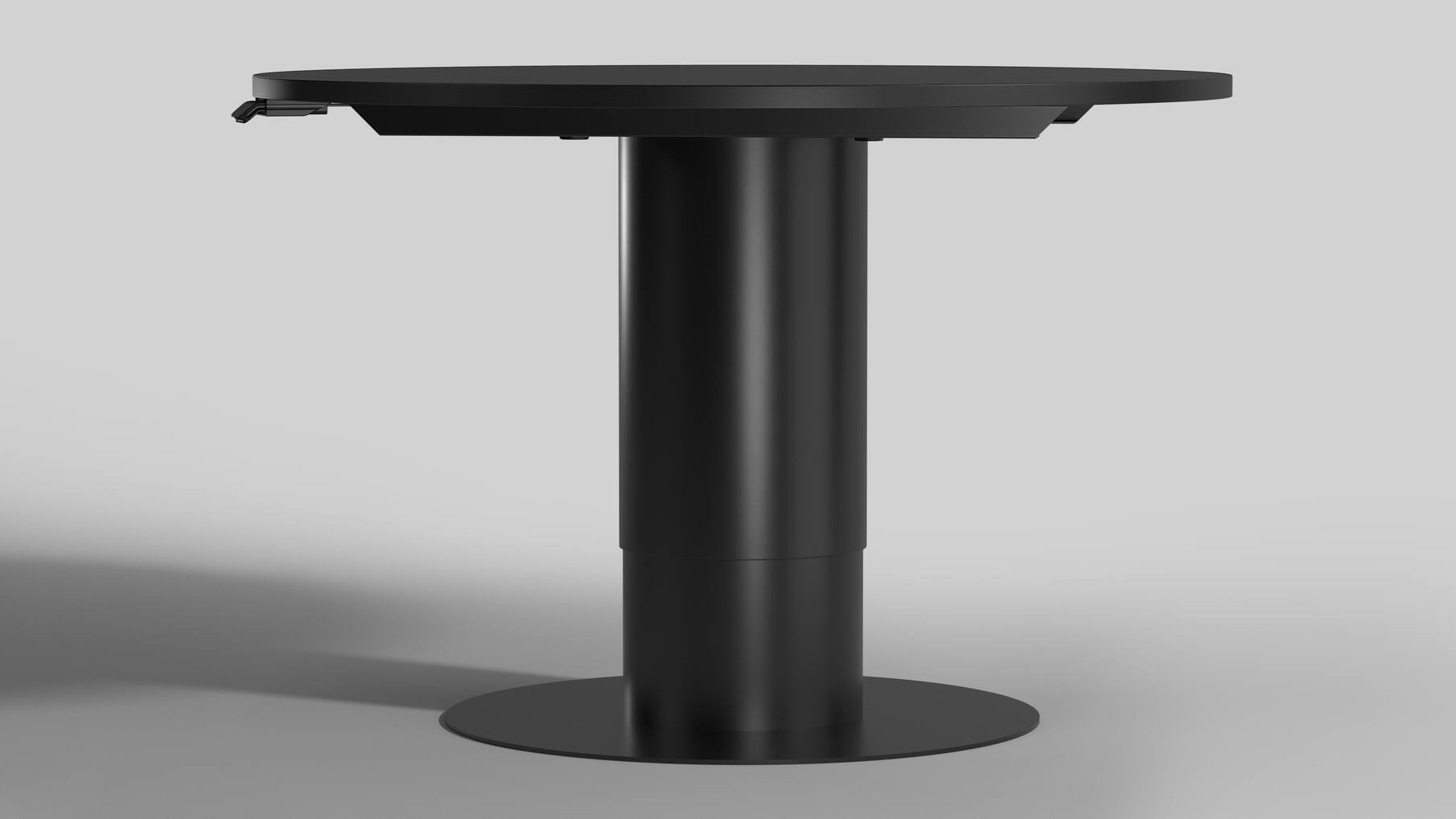 BARI Round zwart RAL9005