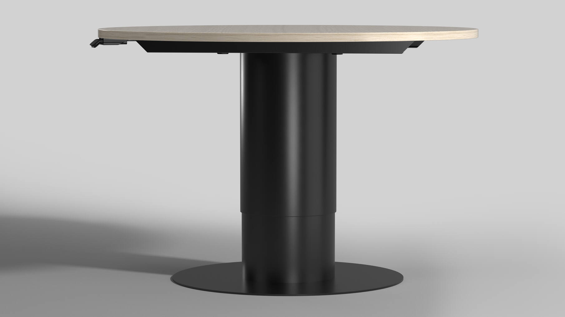 BARI Round zwart RAL9005