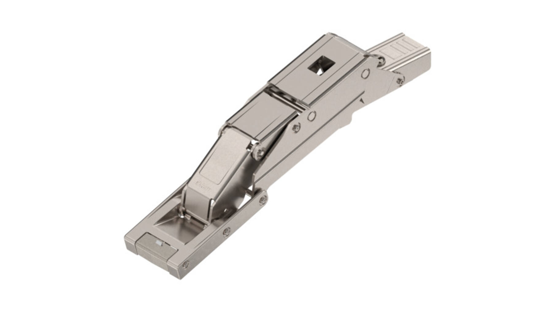CLIP top 110° CRISTALLO glasdeurscharnier zonder veer
