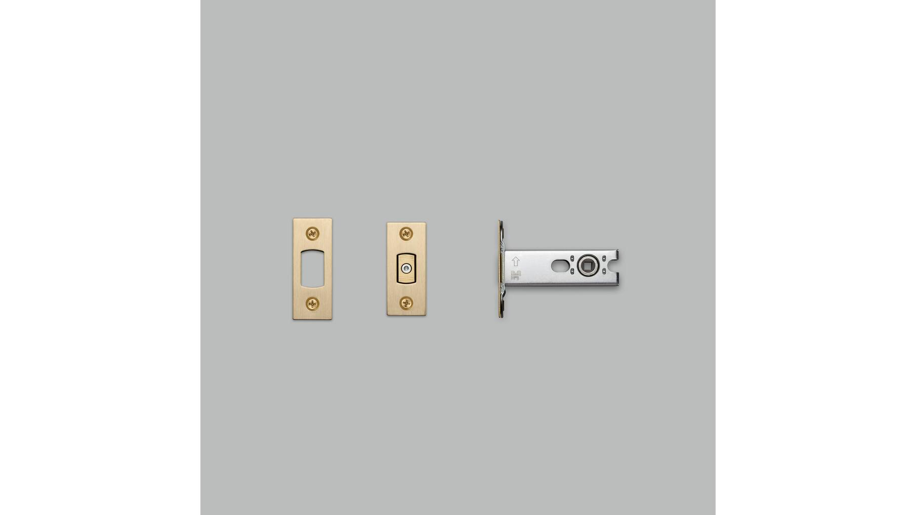 Deadbolt Latch/For Thumbturn Lock/57Mm Backset/Brass