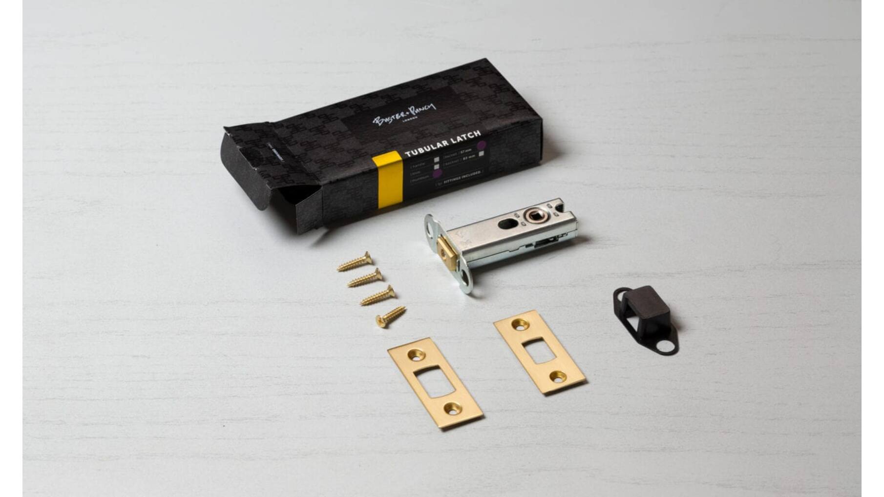 Deadbolt Latch/For Thumbturn Lock/57Mm Backset/Brass