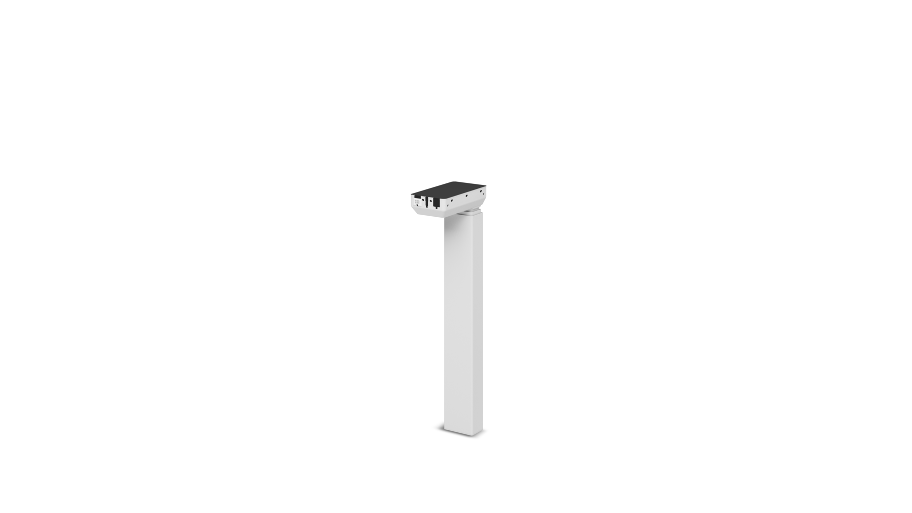 Kolom DL6 Experience, wit, hoogte 560mm slag 650mm.