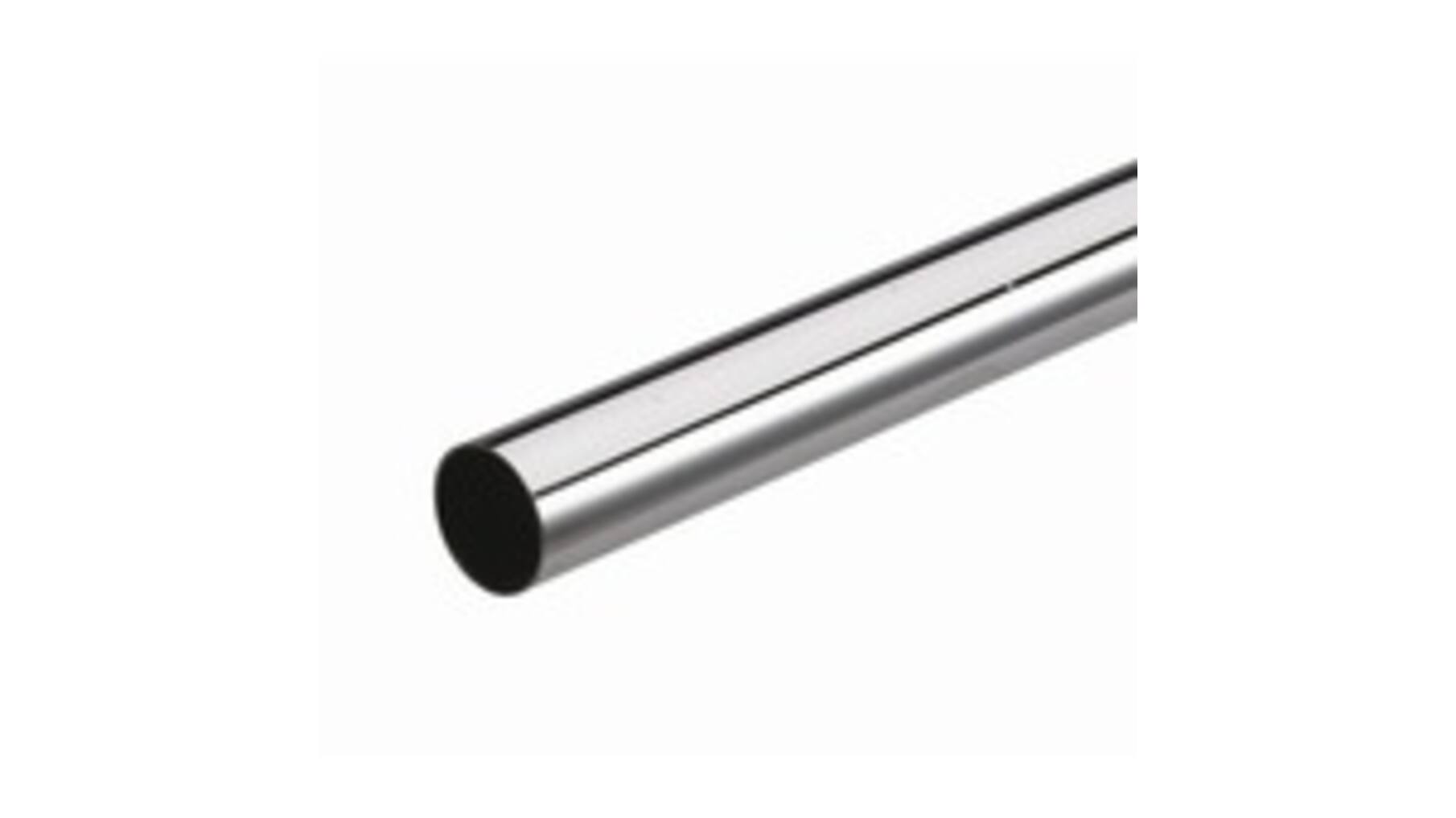Roede diameter 25mm chroom, lengte 1000mm, dikte 1mm