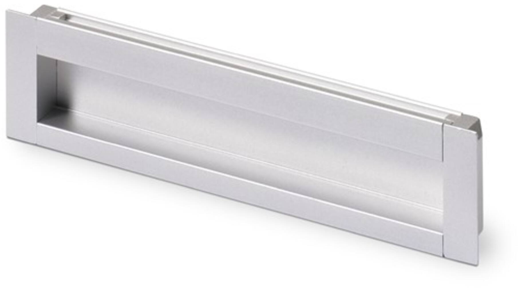 Komgreep buitenmaat 175x33.5mm mat chroom h.o.h. 160mm