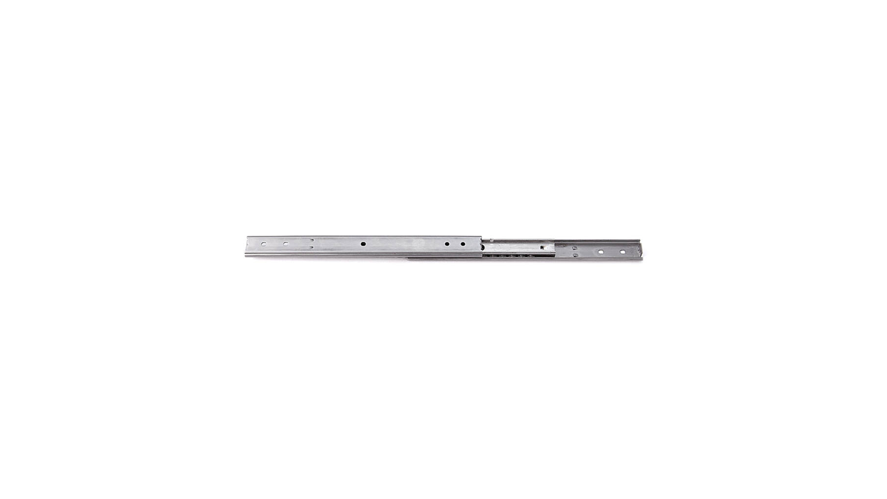 Ladegeleider RVS lengte 150mm, volledig uittrekbaar