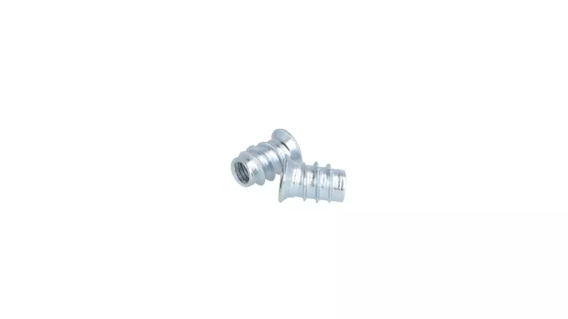 Rampabus staal met rand M6, lengte 15mm, kop 12mm