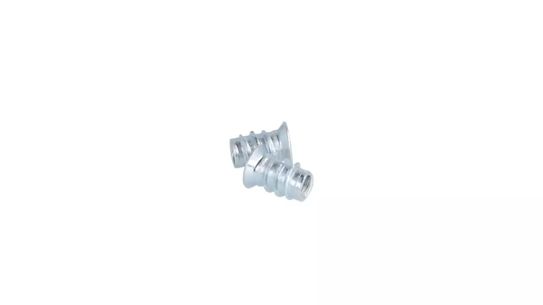 Rampabus staal met rand M6, lengte 15mm, kop 12mm