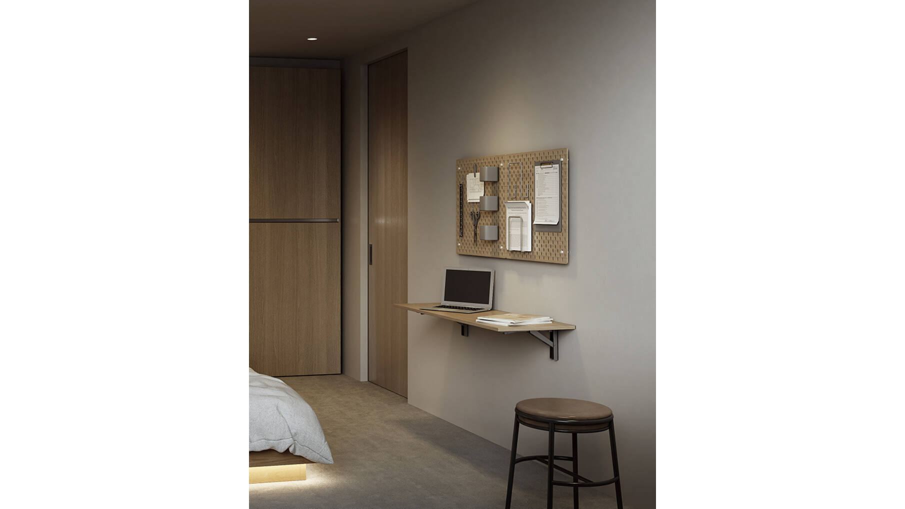 Konsole zwart EB-303-DA-BL