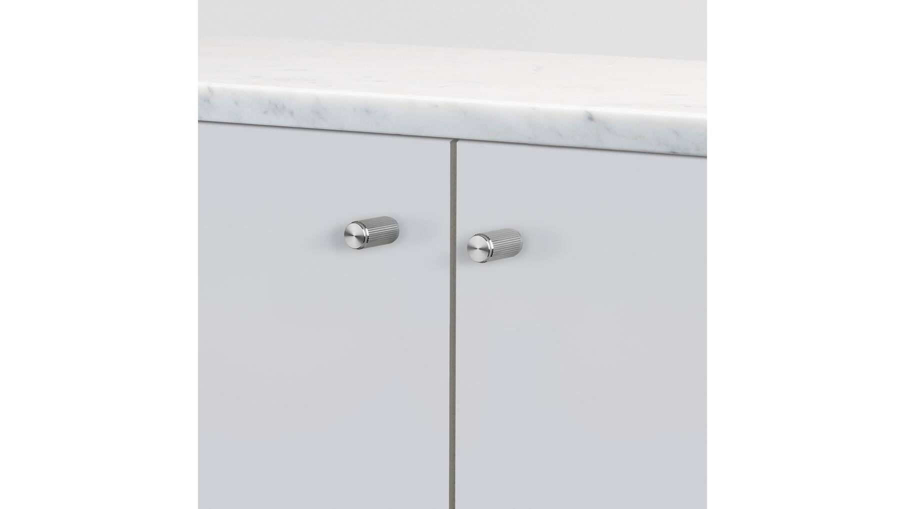 Furniture Knob/Linear/Set Of 2/Steel