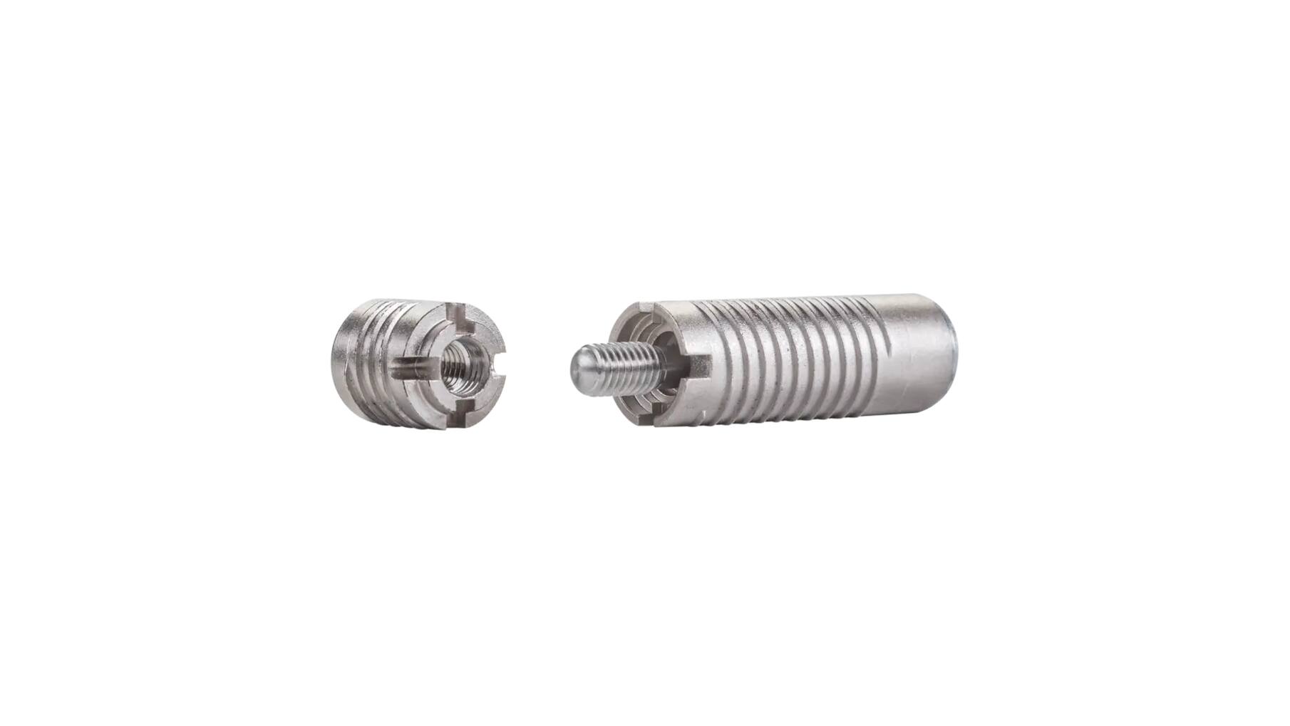 Invis Mx2 verbinder ø12mm + bout 14mm, 20 stuks