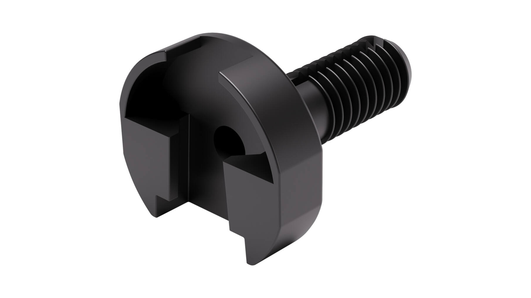 Plankverbinder zwart voor TRIS voor plankdikte 25mm