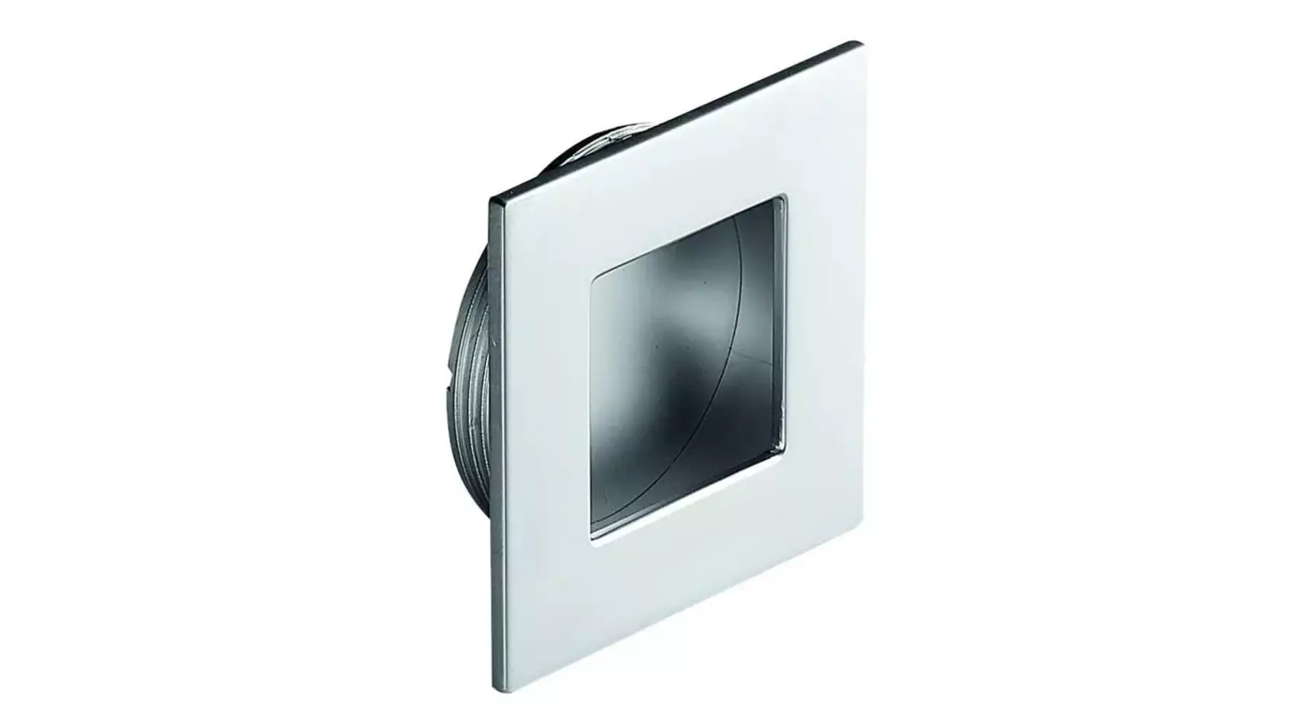 Komgreep RVS look, 50x50mm