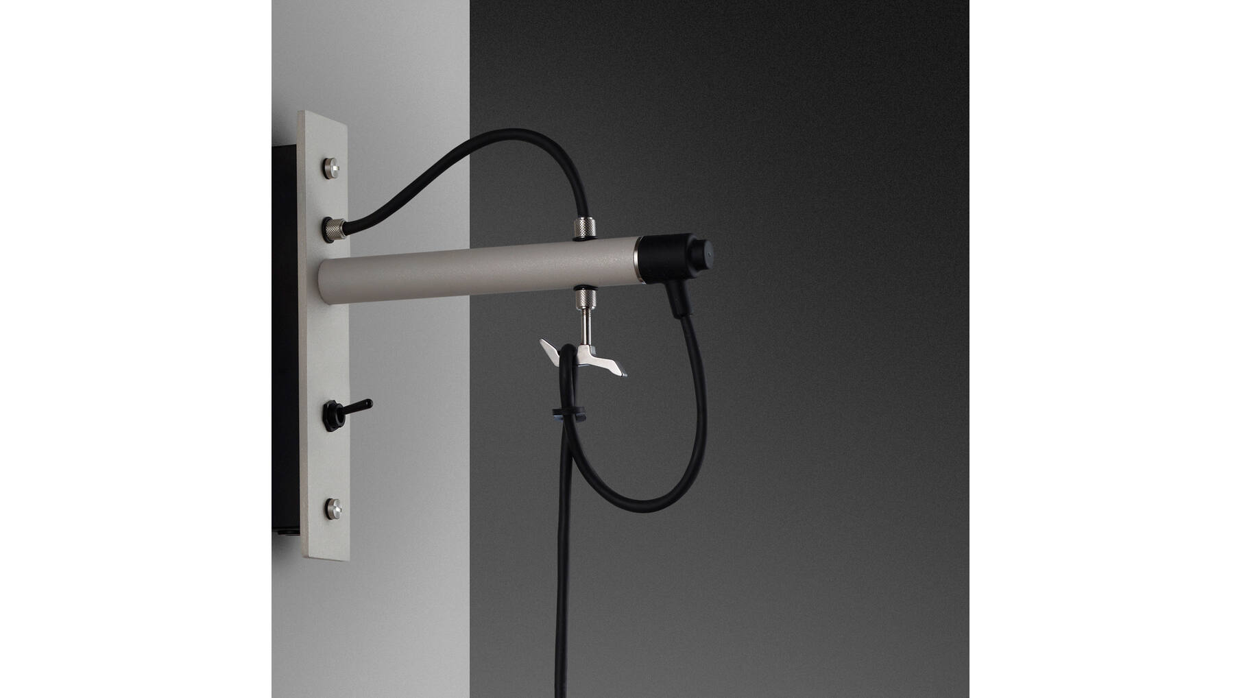 Hooked Wall Small Stone/Steel