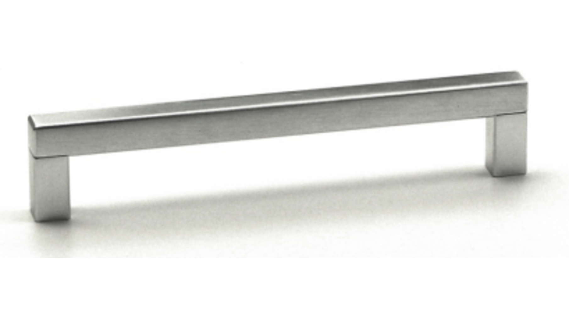 Greep 160x12mm aluminium geborsteld, buitenmaat 172mm