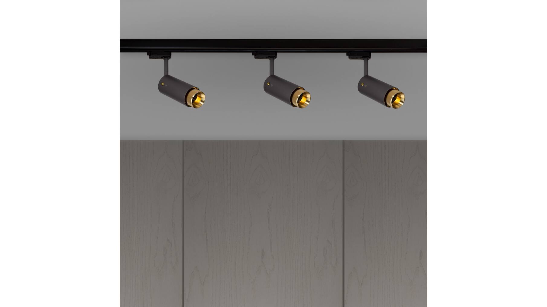 Exhaust Track/Linear/Graphite/Brass