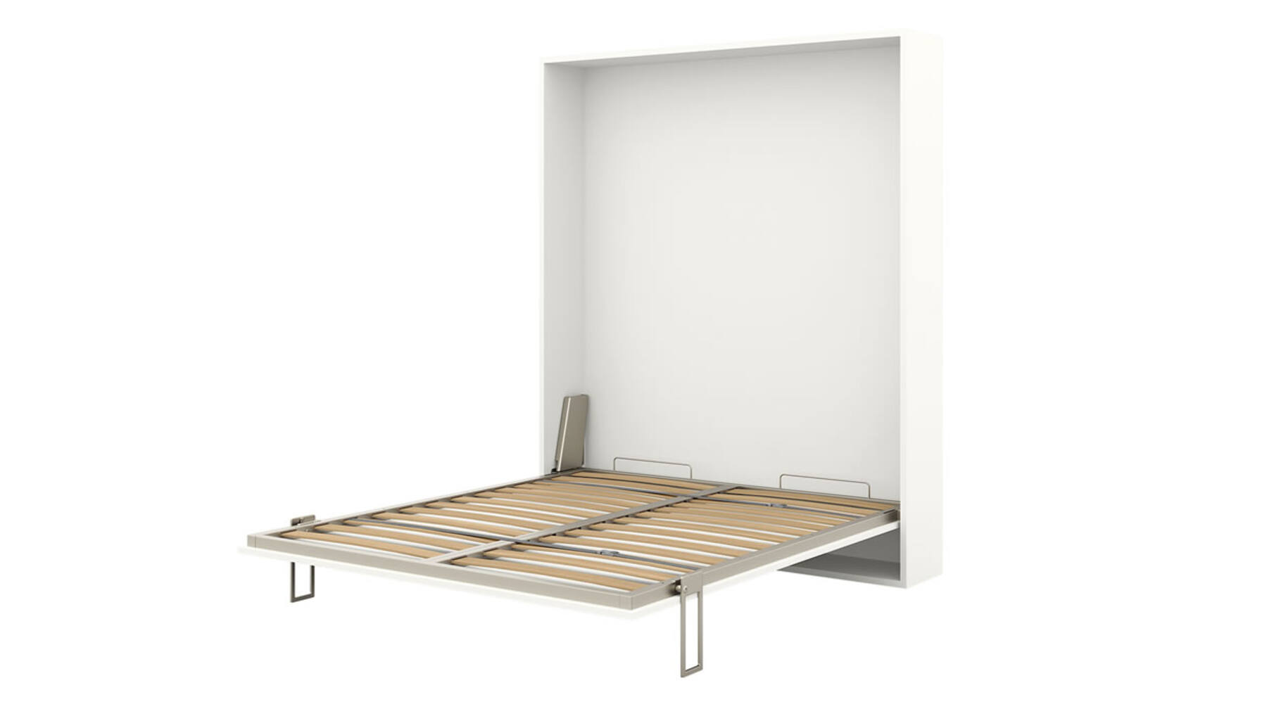 Opklapbed verticaal - frame 93 x 212cm, matras 90x210cm