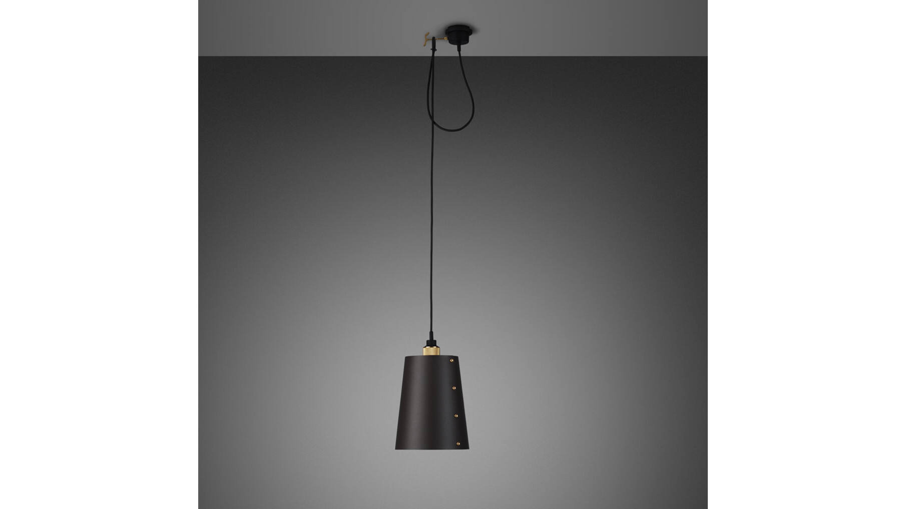 Hooked 1.0 Large Graphite/Brass - 2.6M