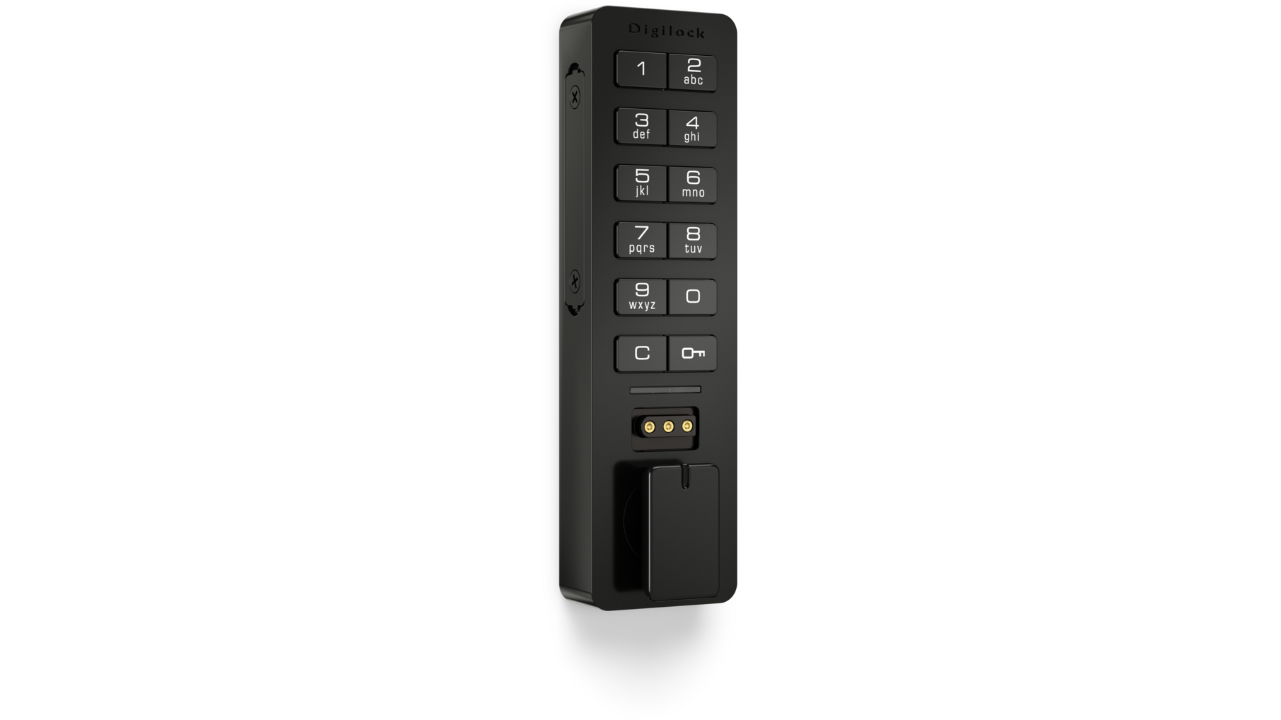 Versa keypad Mini mat zwart wisselende gebruiker, 30mm