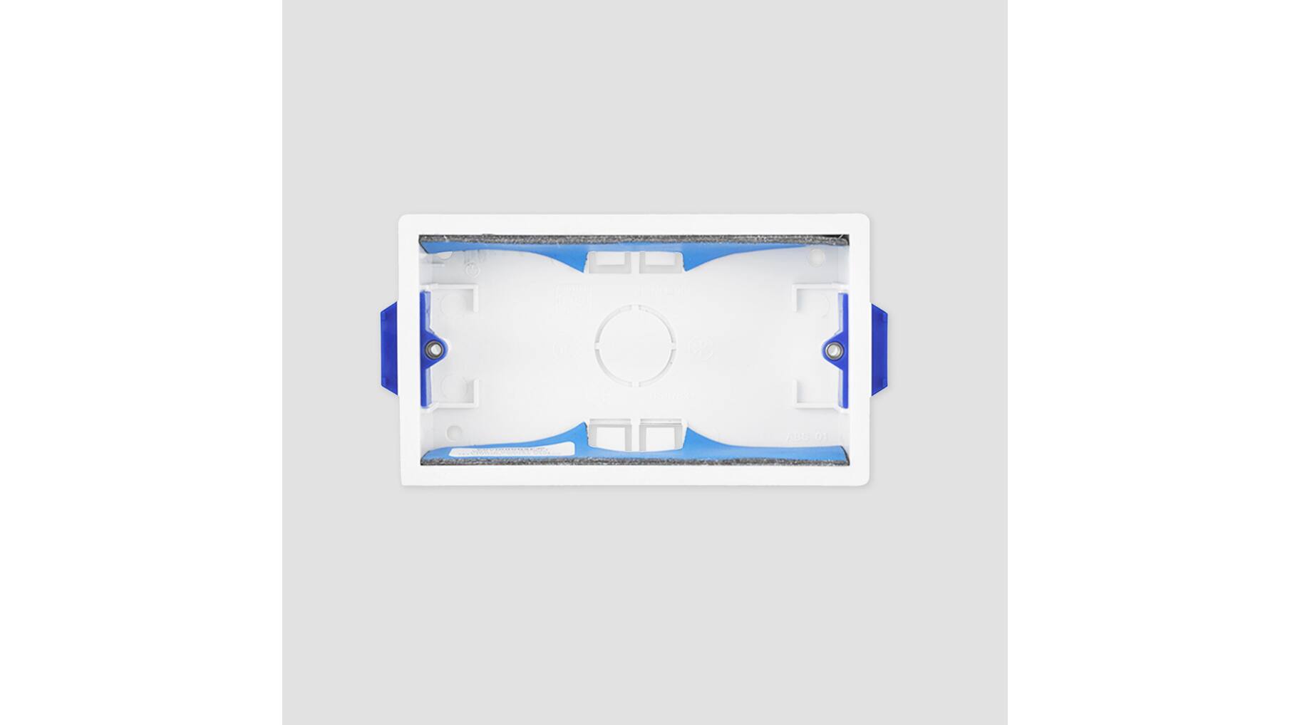 2G Backbox/Plastic/47Mm Deep