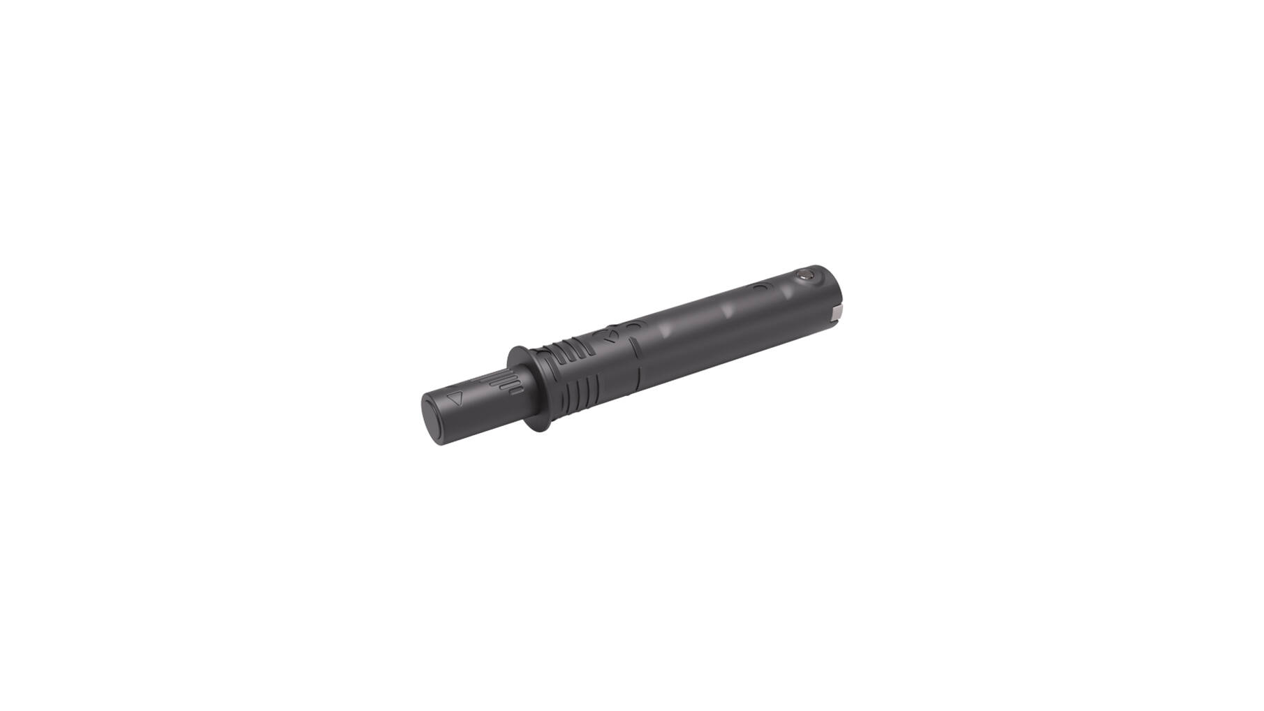 K Push Tech, kort, antraciet, buffer, slag 14mm