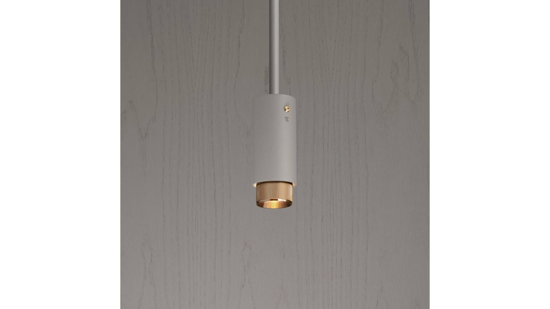 Exhaust Pendant/Linear/Stone/Brass