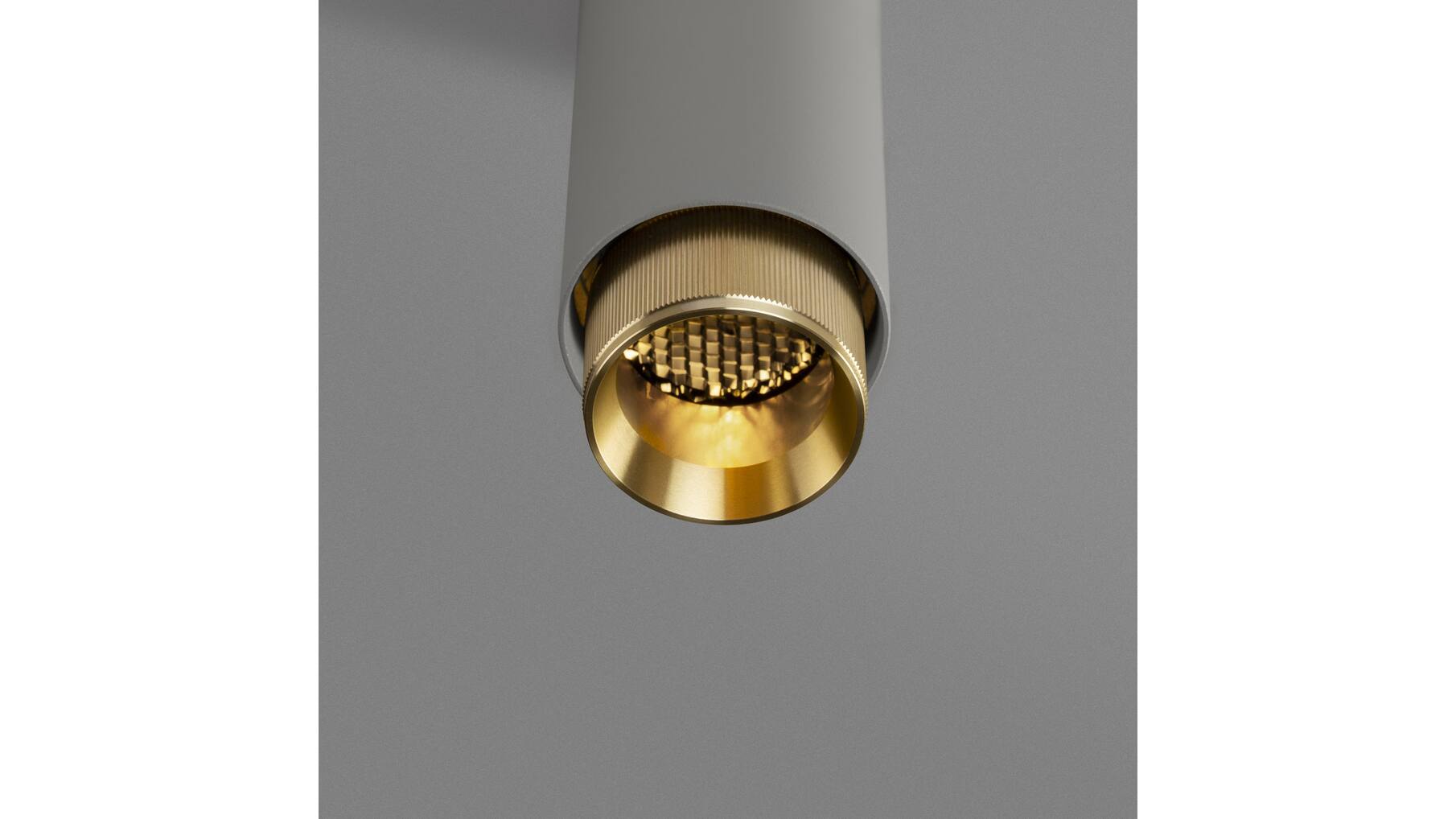Exhaust Pendant/Linear/Stone/Brass