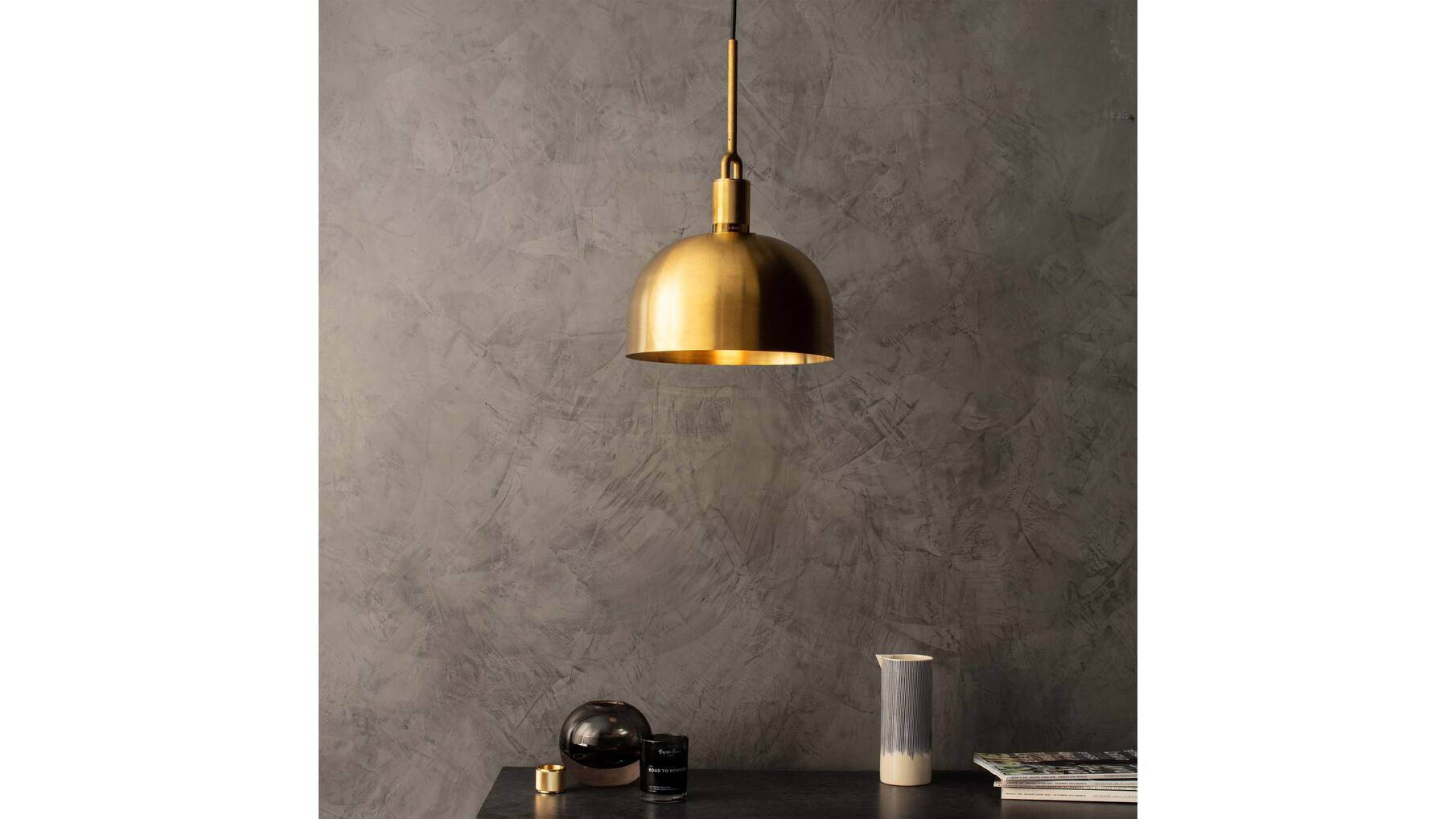 Forked Shade/Medium/Brass
