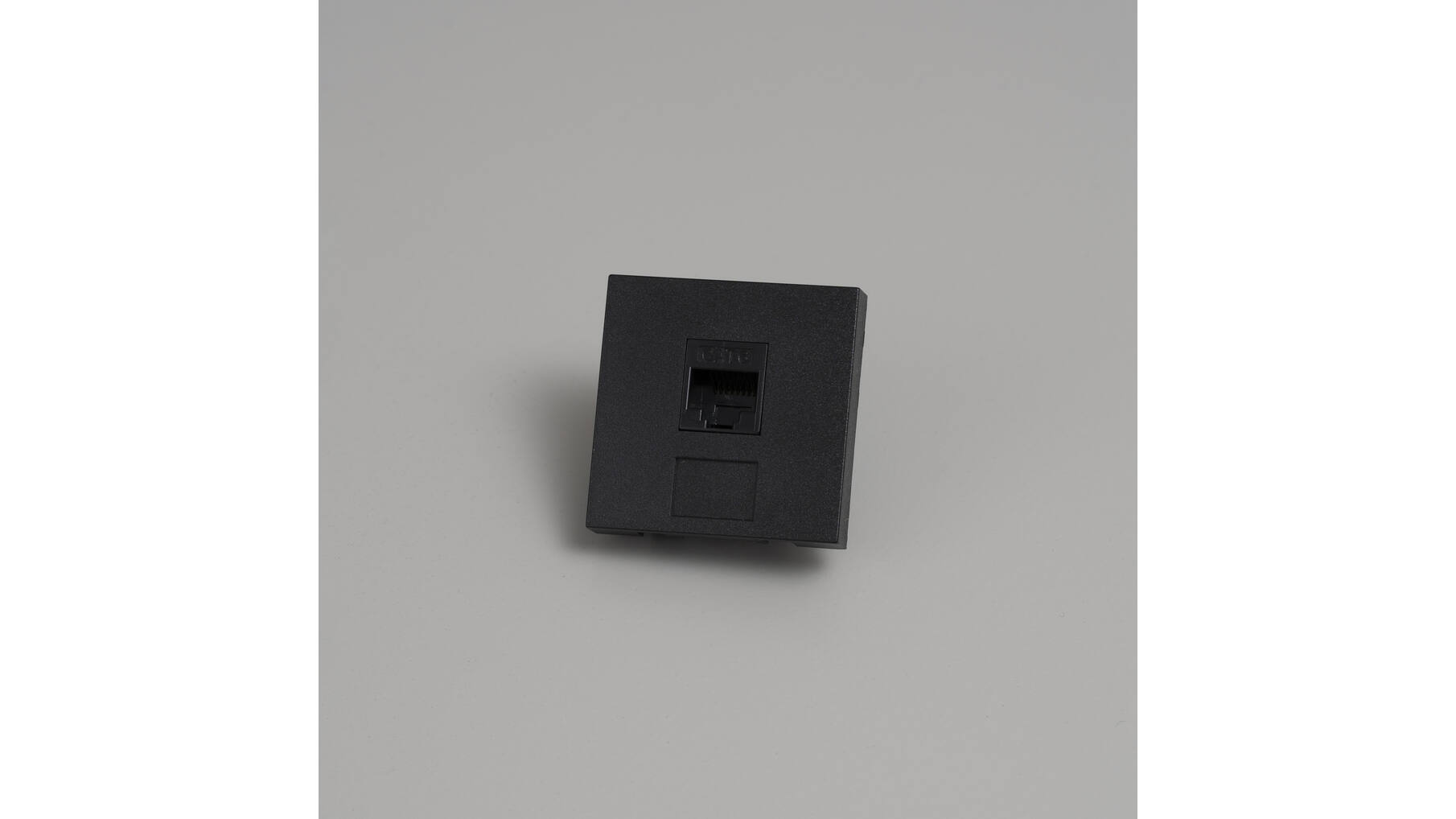 Rj45 Module/45Mm/Black