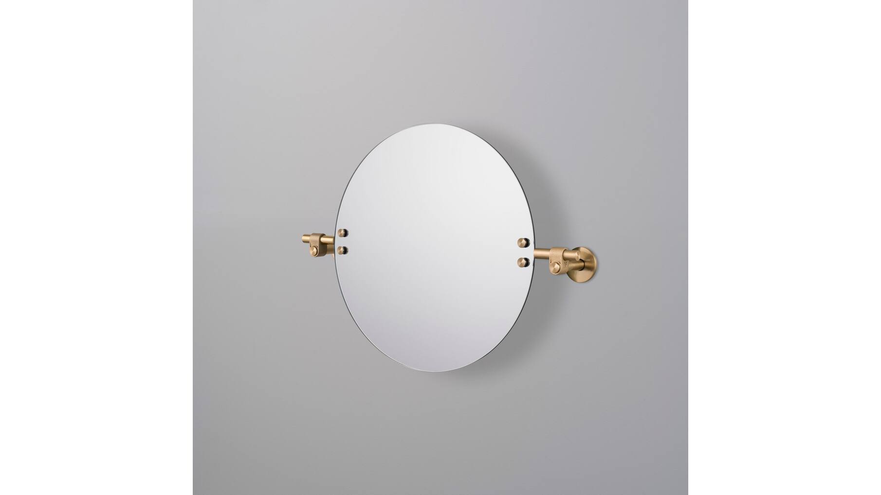 Mirror/Small 400Mm/15.7 Inches/Cast /Brass