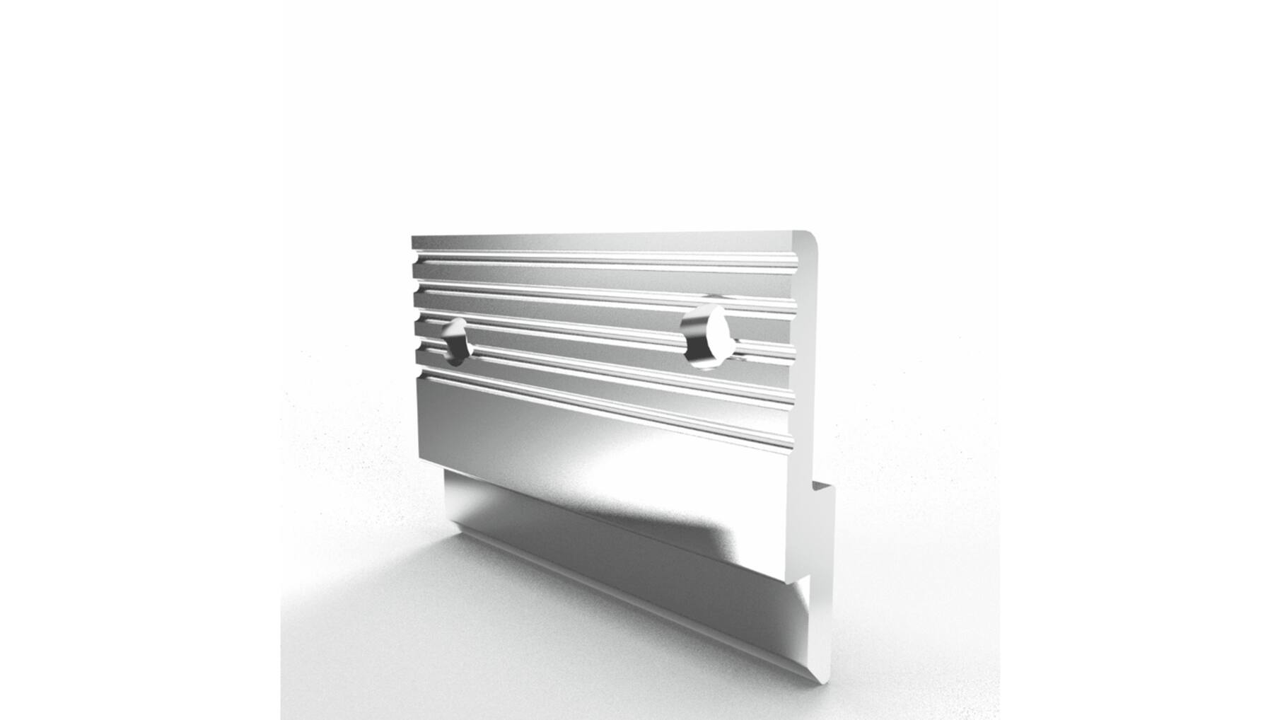 Paneelclip aluminium MF375 50.8mm breed, 20 stuks per doos