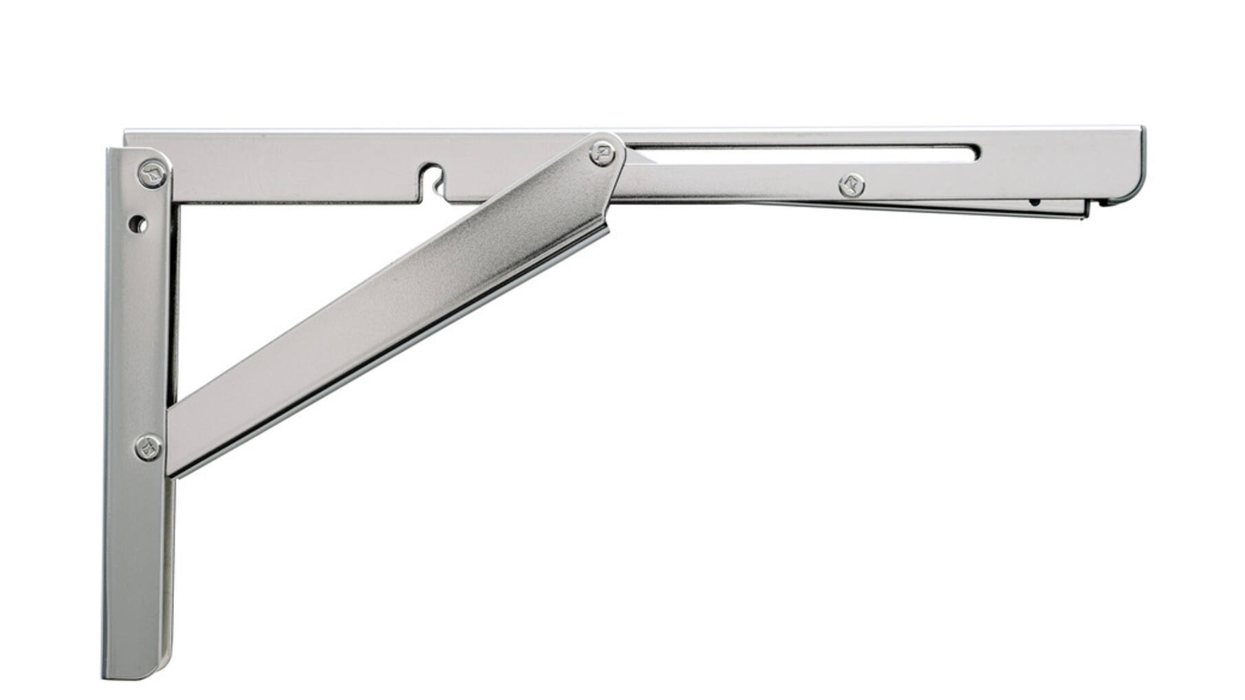 Konsole RVS inklapbaar 307mm, hoogte 165mm