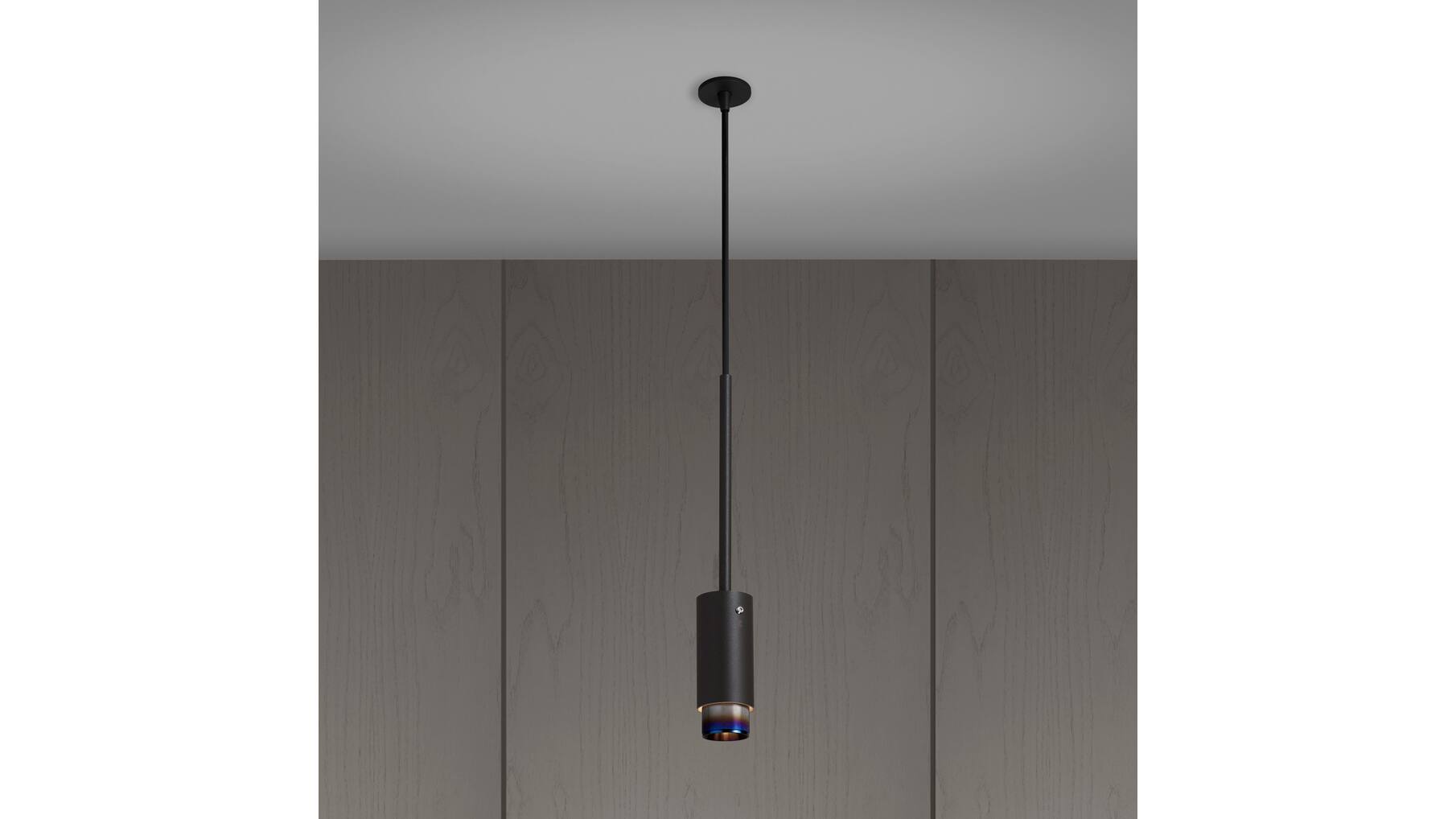 Exhaust Pendant/Linear/Graphite/Burnt Steel