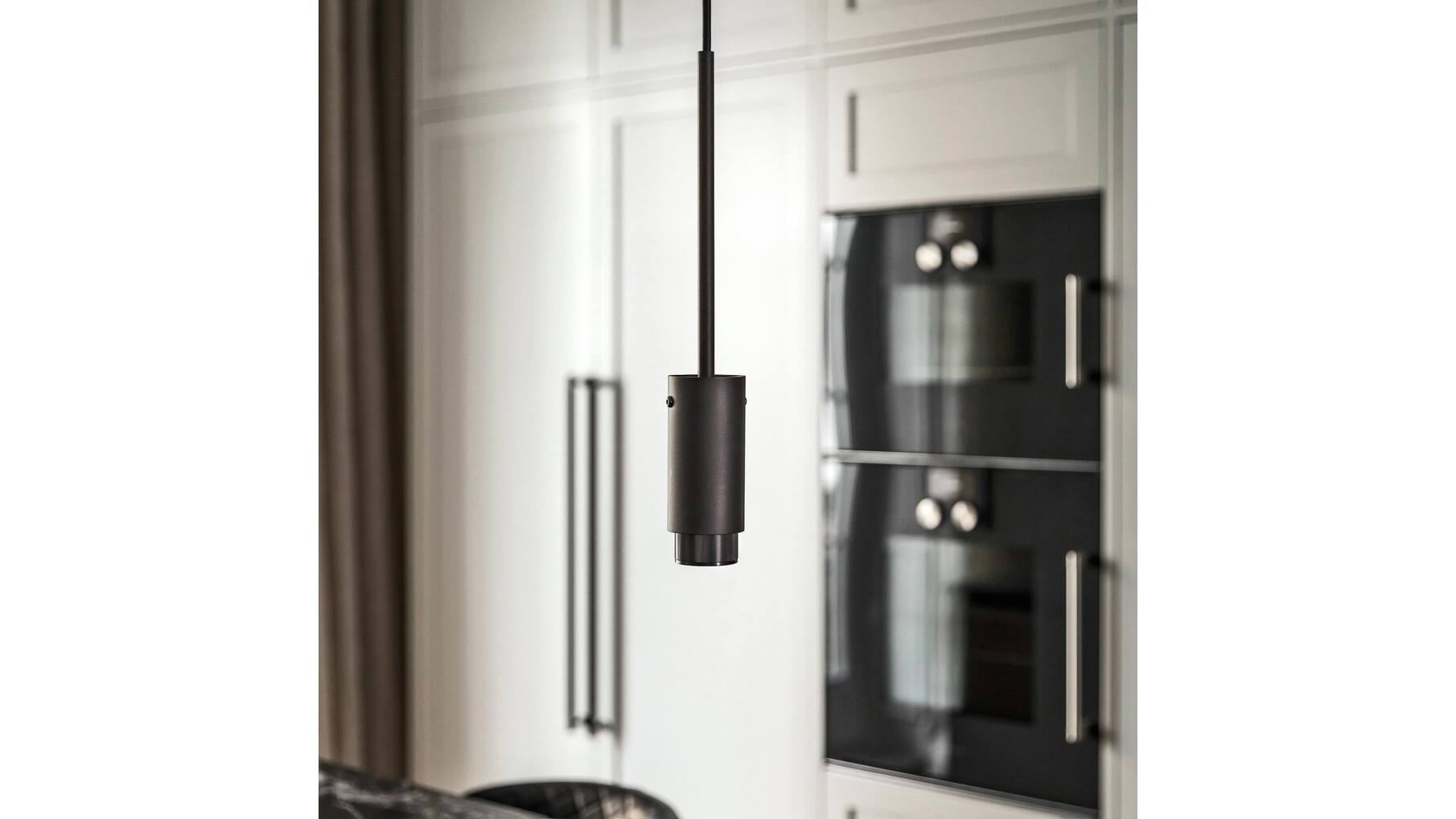 Exhaust Pendant/Linear/Graphite/Burnt Steel