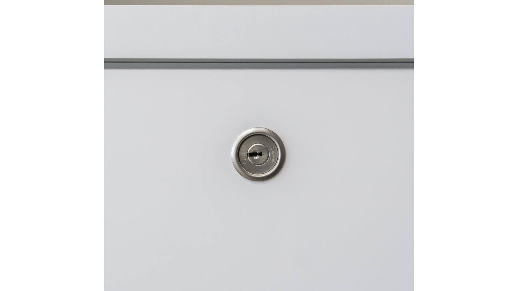 Oplegslot 7810 55x44mm RVS rechts gelijksluitend G-1001
