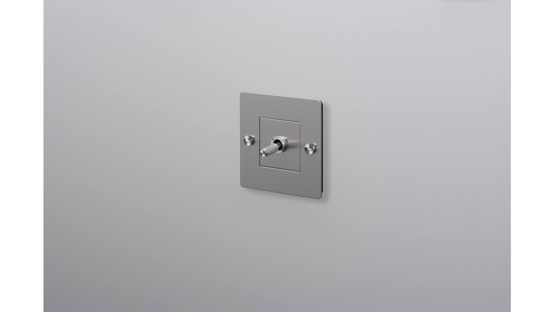 EU 1G Toggle Switch/w/out B+P Logo/Steel