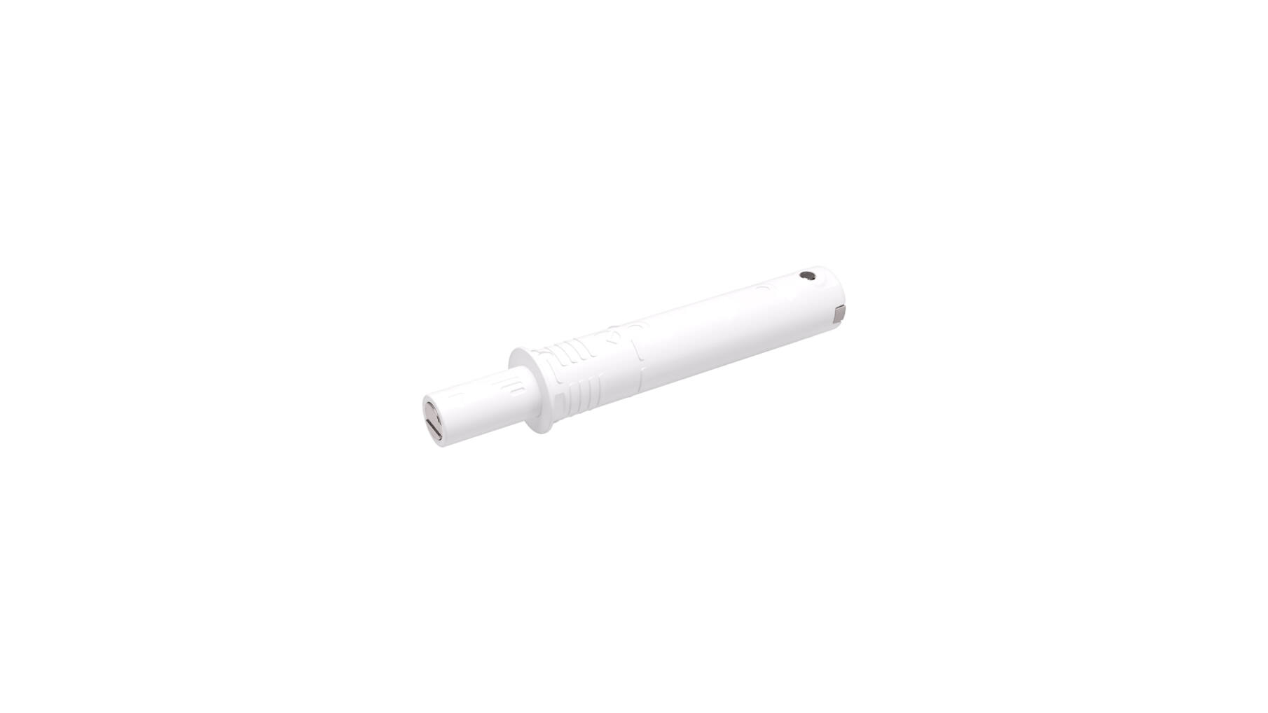 K Push Tech, kort, wit, magneet, slag 14mm
