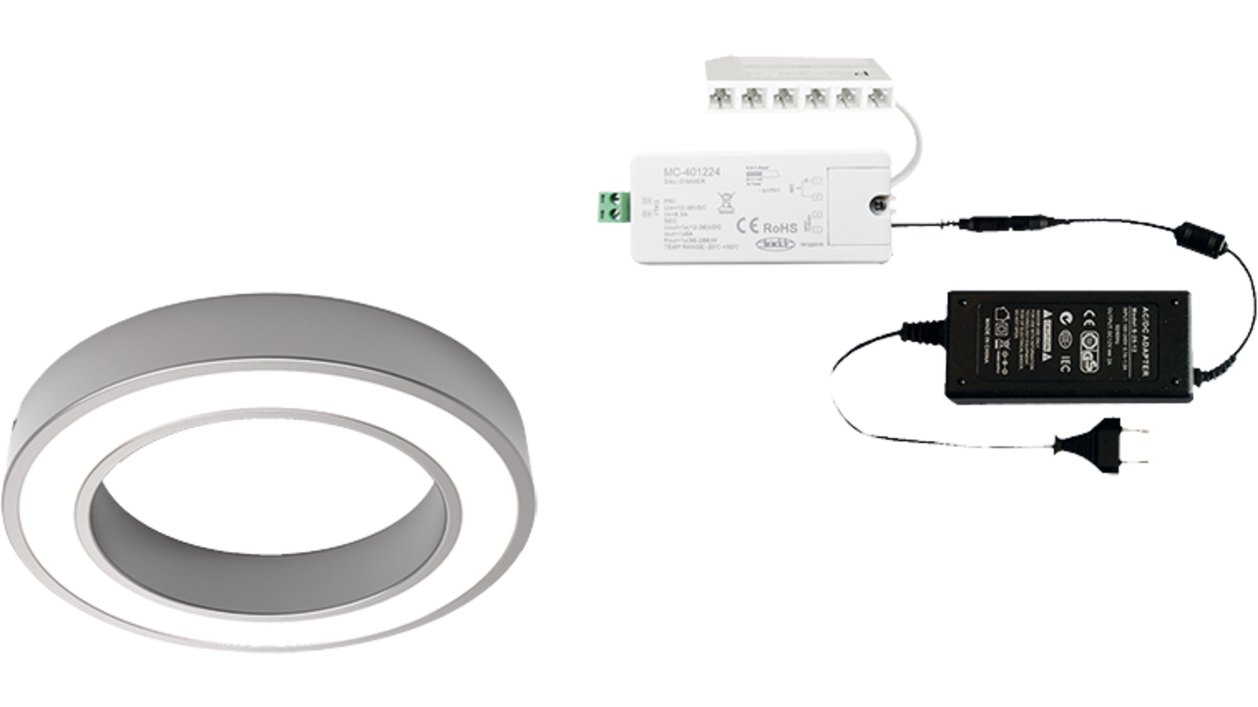 5 x Holl BH SP Edel. Look 24V + MC-Easy basis + Driver 36W