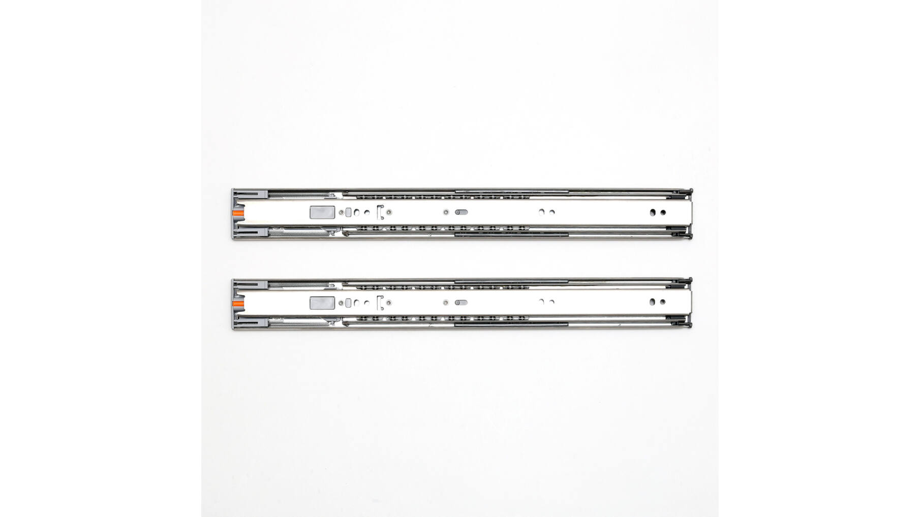 Ladegeleider RVS, lengte 400mm, SOFT CLOSE