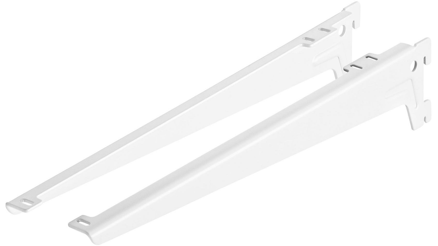 Hoeksteun / 480mm / wit gelakt / VE6