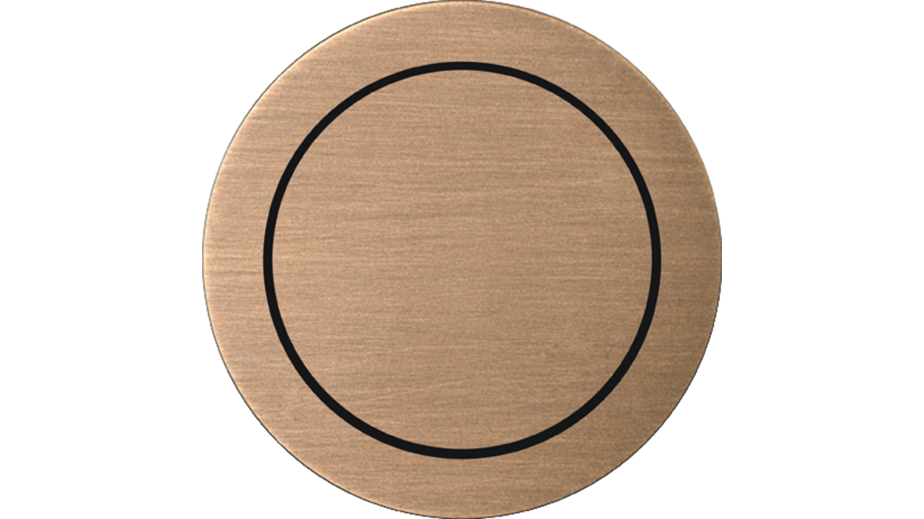 Rond 2.0 Multifit Push button 2X- light bronze