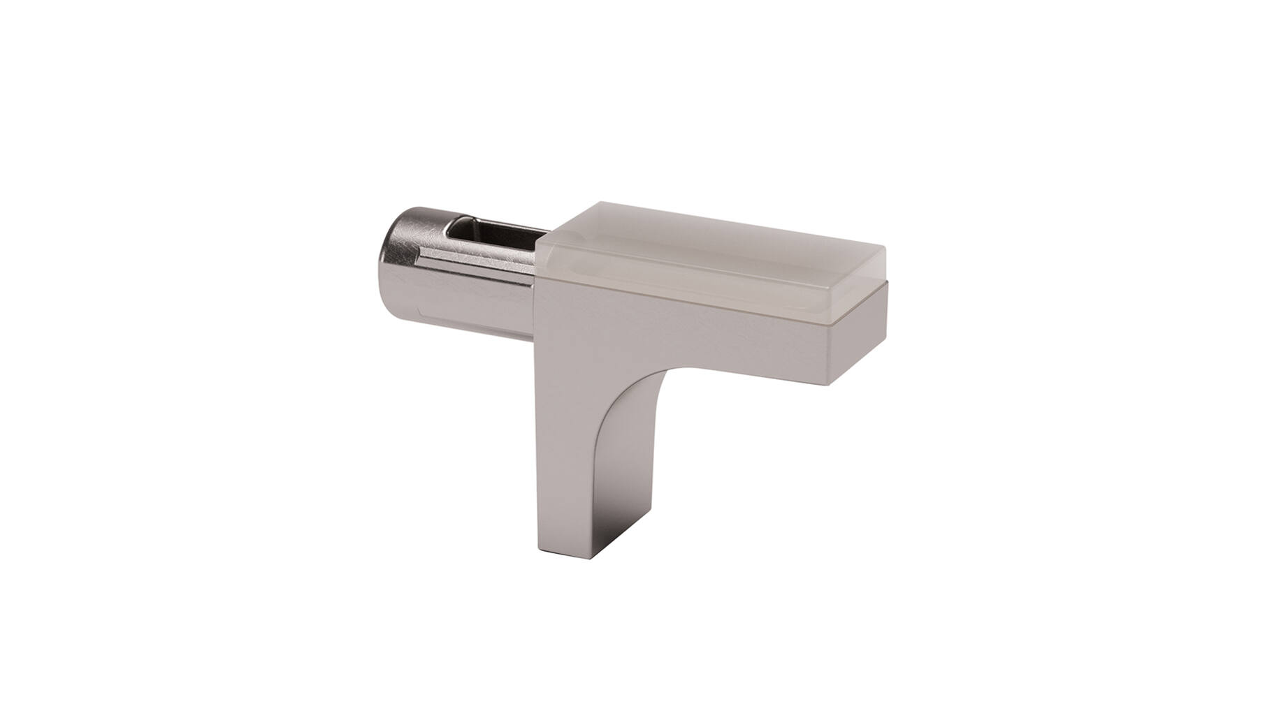 Plankdrager K LINE voor GLAS met rubberen plateau stift 5mm