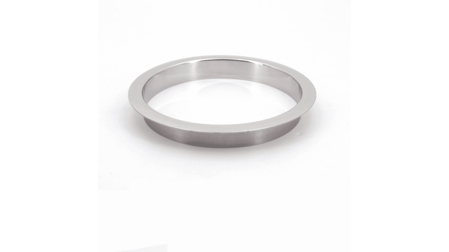 Afvaldoorlaat rond RVS glans zonder deksel boormaat 146mm