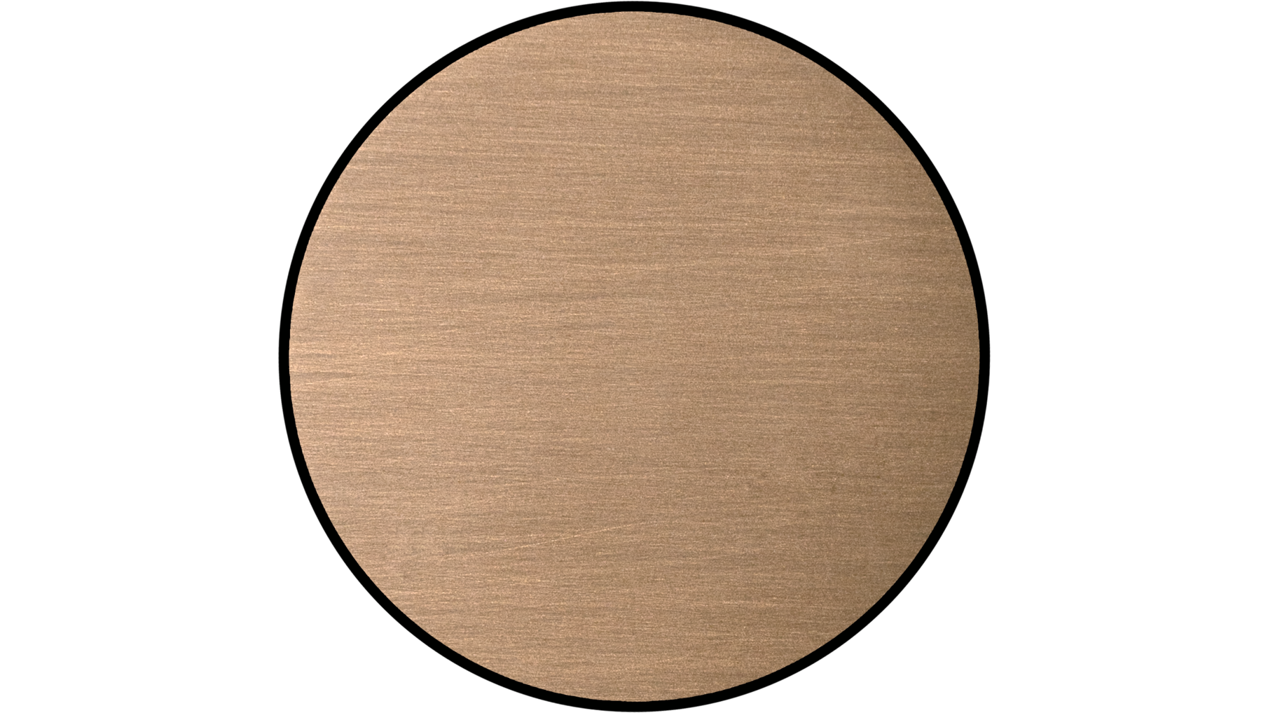 Rond 2.0 Push button 2X- t.less - light bronze